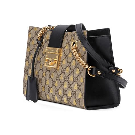 gucci bee padlock|gucci padlock small shoulder bag.